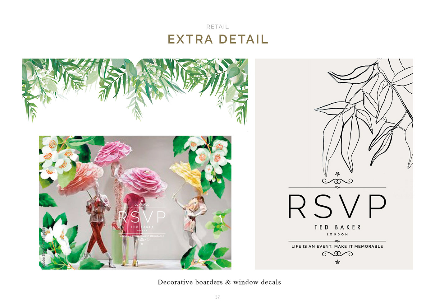 wedding Invitation design visual identity brand campaign presentation pitch deck occasionwear rsvp