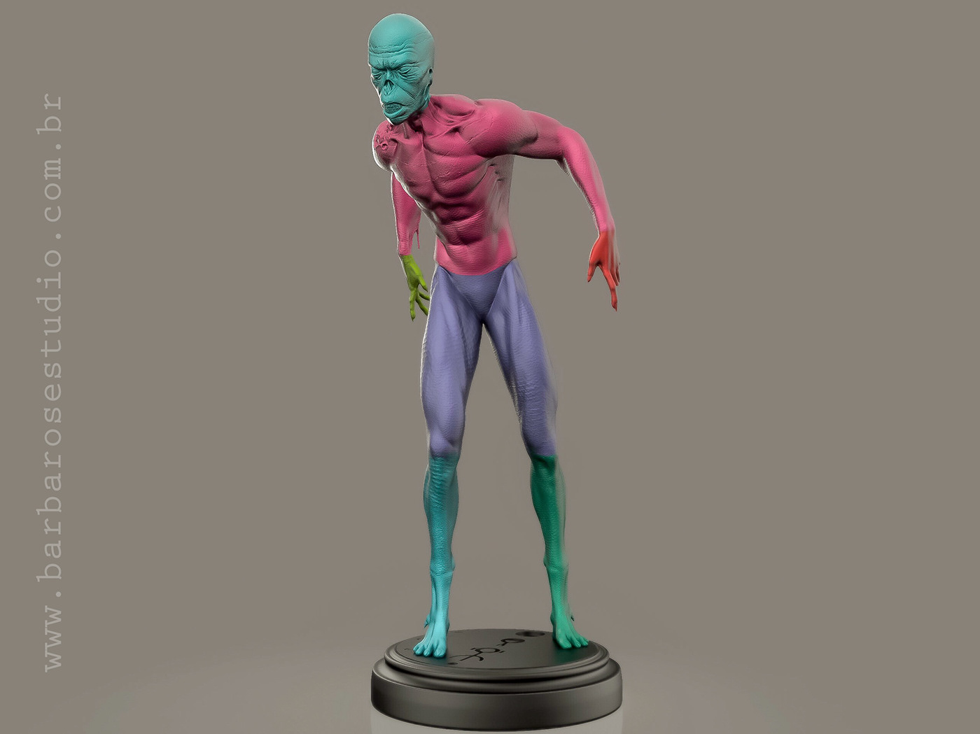 Zbrush impressao3d creaturedesigner character character design creature design impressão alien modelagem3d
