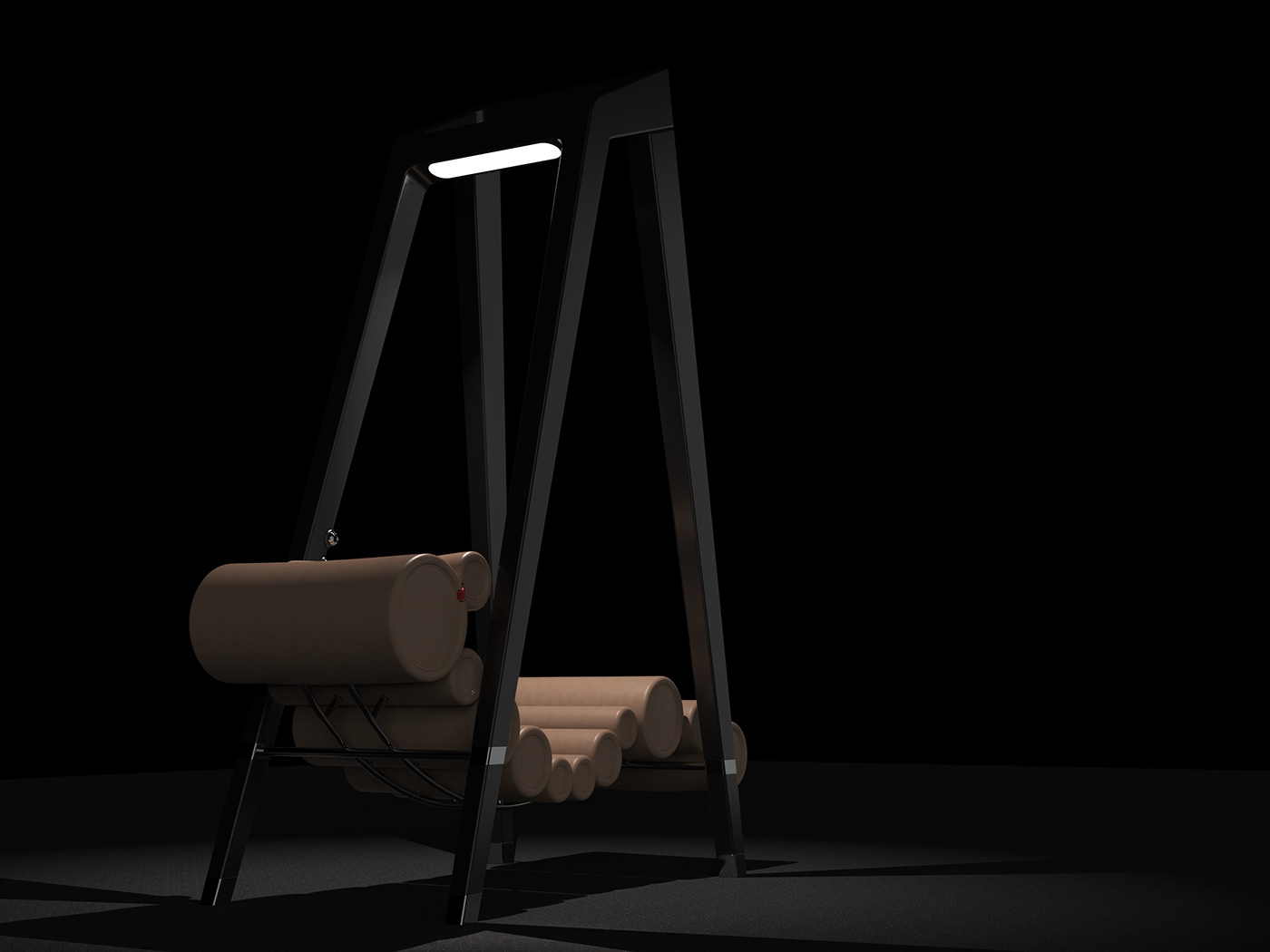 armchair chair concept furniture furniture design  industrial design  keyshot lounge Solidworks