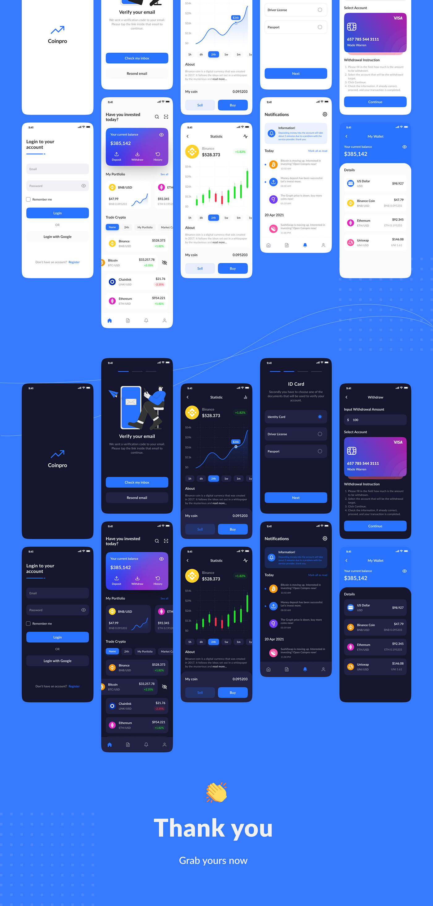 app coin crypto cryptopcurrency mobileapp uidesign uikit