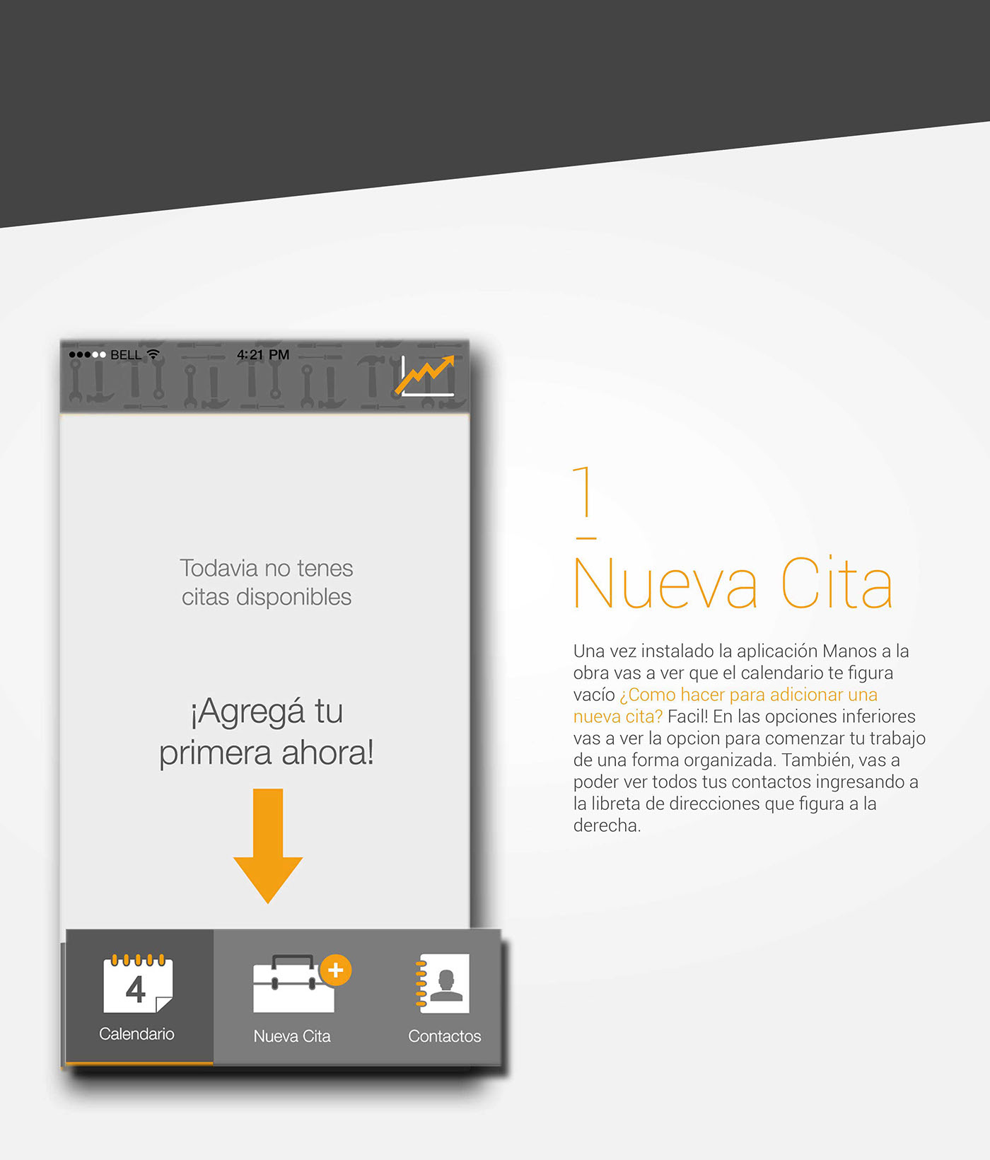 wolkowicz diseño app design ux mobile Responsive icons Layout interactive
