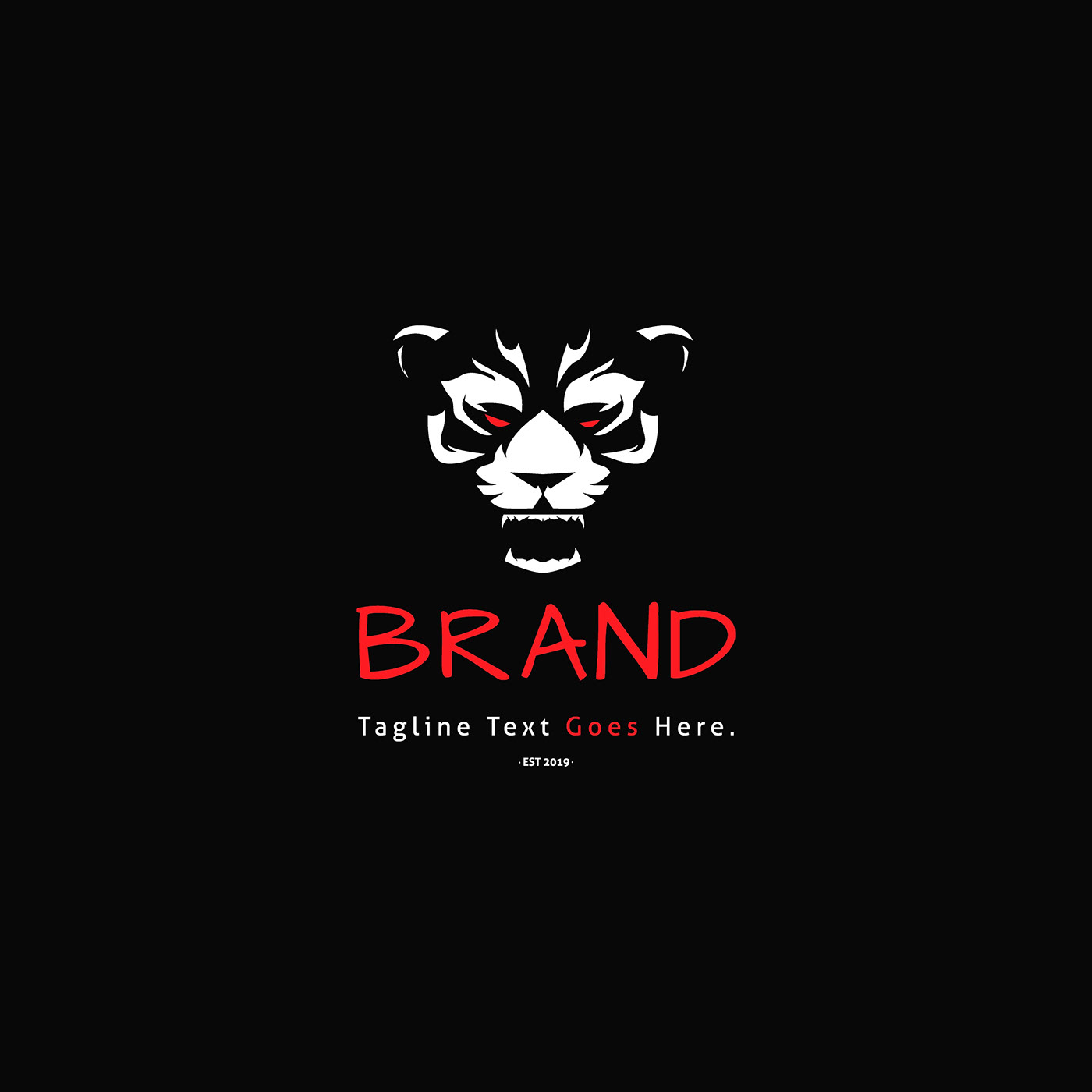 logo brand animal rage wild beast umuarus forsale