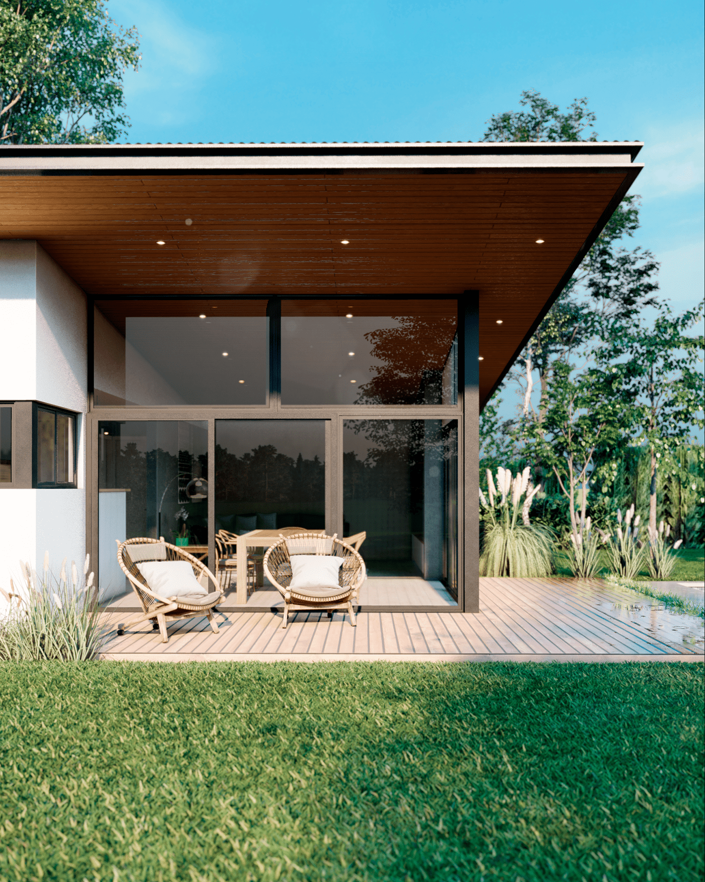 architecture archviz arquitectura design exterior home house modern Render visualization