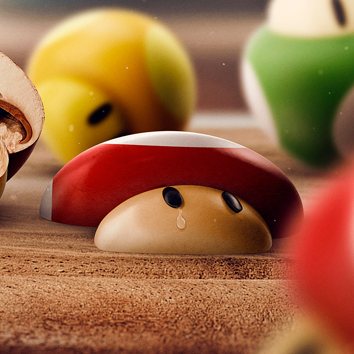 creativeretouch fantasy game manipulation mario mushroom Nintendo photoshop