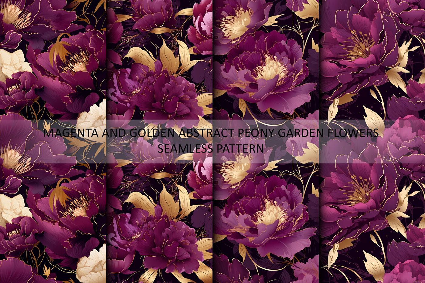 seamless pattern peony Flowers floral textile print Floral design peony flowers