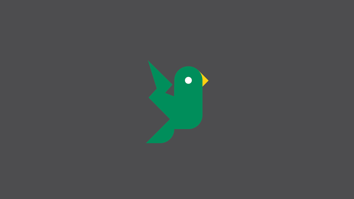 bird identidade visual logo logofolio Logomarca Logotipo ong pássaro brand