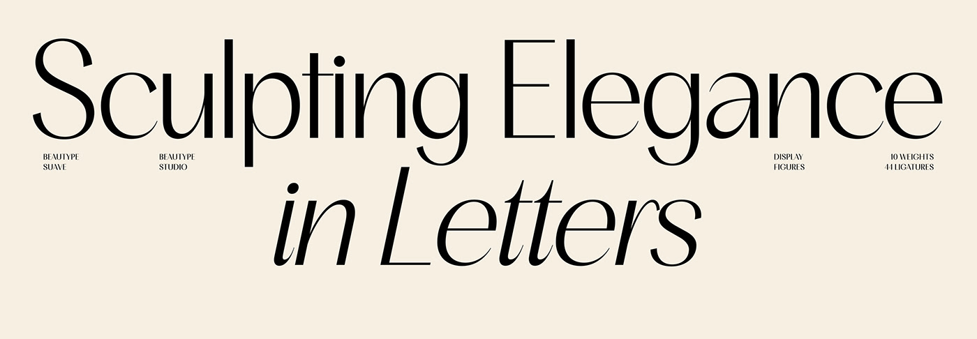 typography   typeface design display font fonts font design sans serif modern elegant luxury Fashion 
