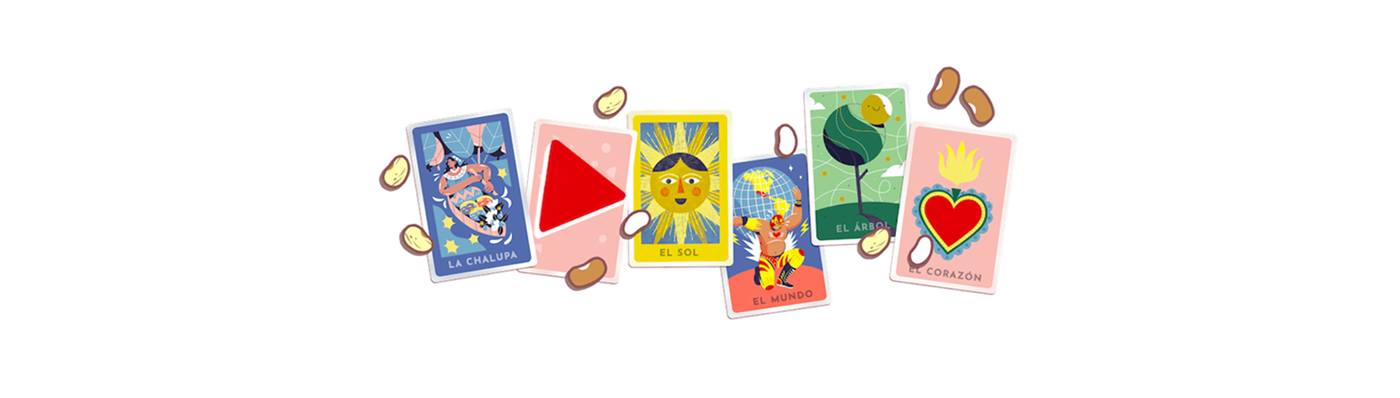 La Lotería Google Doodle on Behance