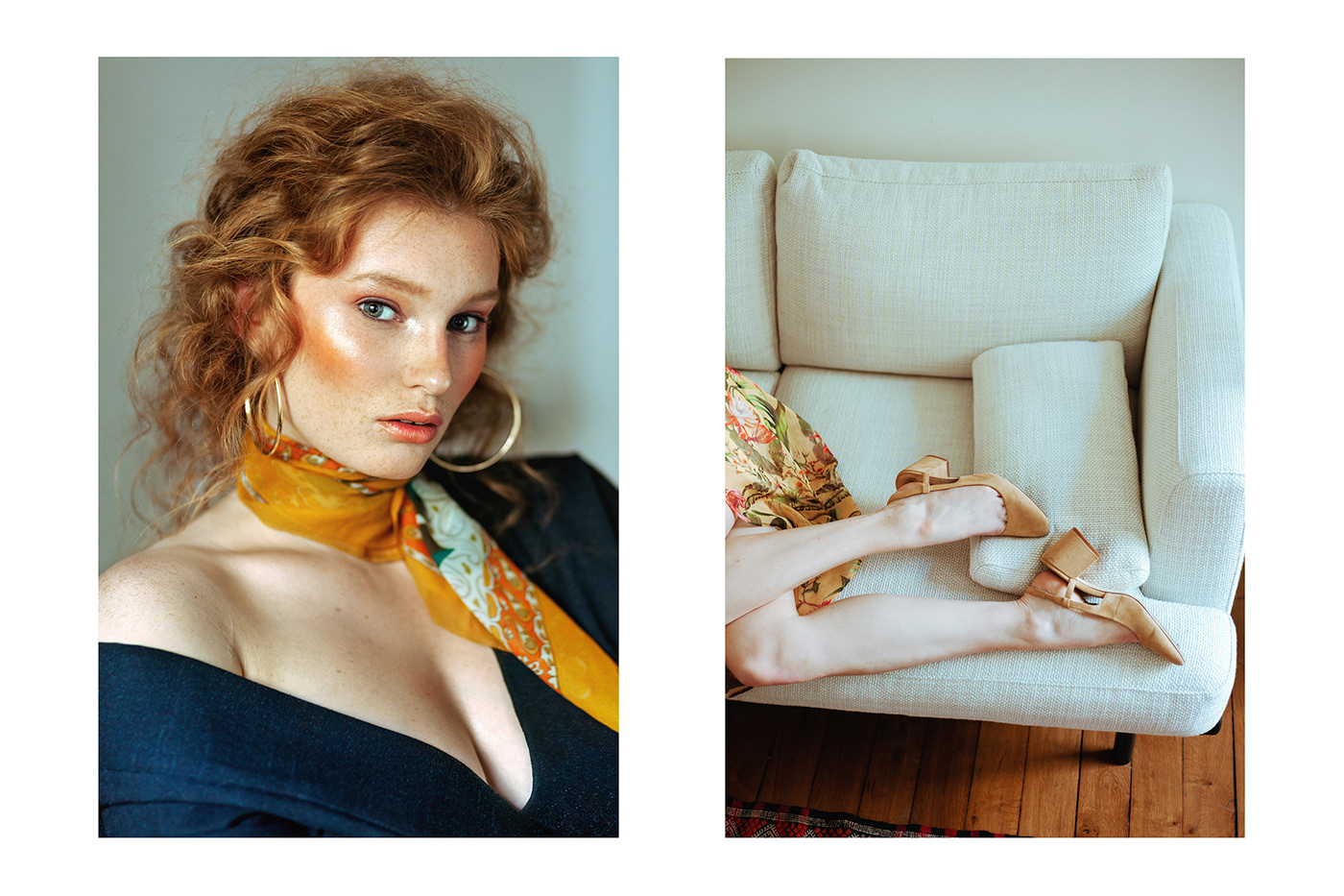 pre-raphaelite Dante Gabriel Rossetti Lucy's Magazine muse summer redheaded makeup artist fashion editorial