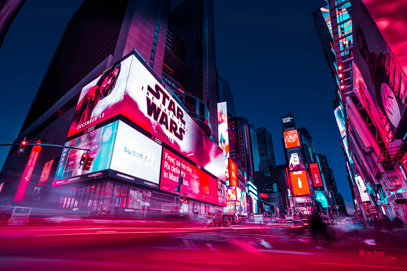 newyork nyc Manhattan glow neon timessquare Urban night city cityscape