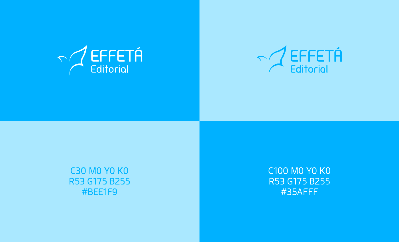 EFFETA editorial logo identidad paloma libro