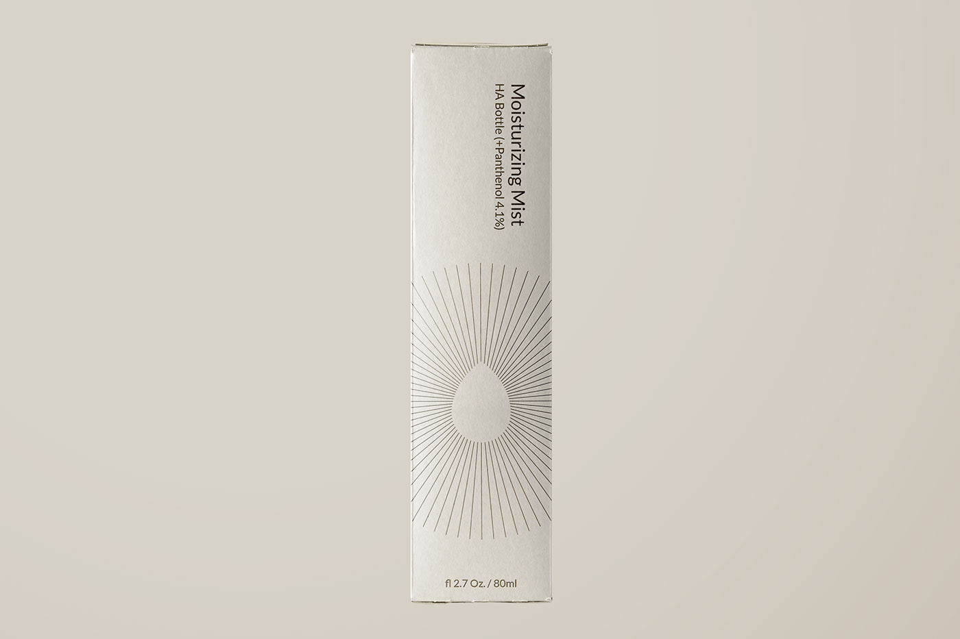 Cosmetic skincare Packaging branding  beauty geometry