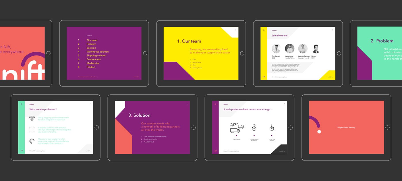 branding  design start up color charte graphique delivery brand Webdesign Studio creation