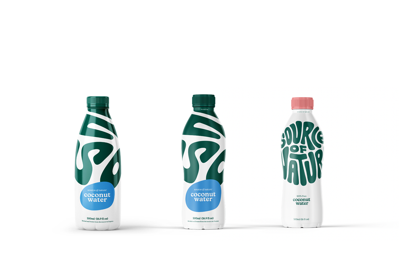 beverage brand identity branding  Coconut package design  Packaging water logo Logotype visual identity