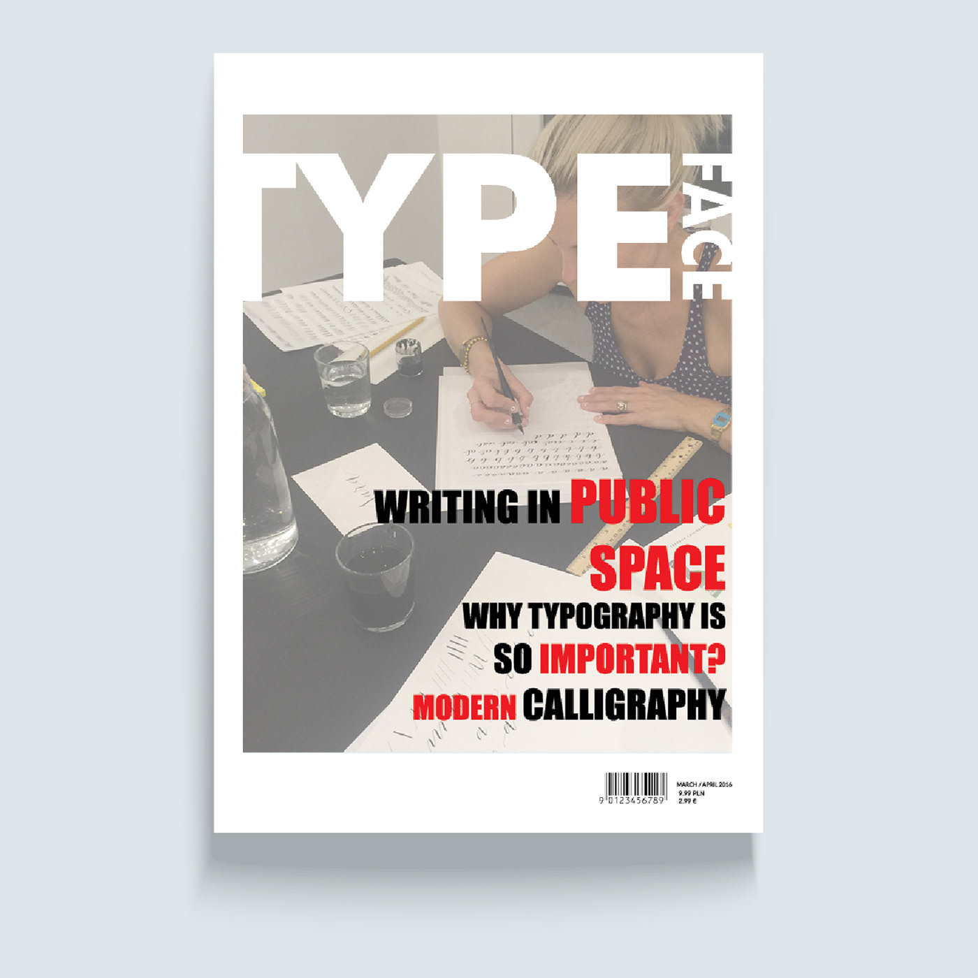 magazine Typeface typo font letter letters logo publication