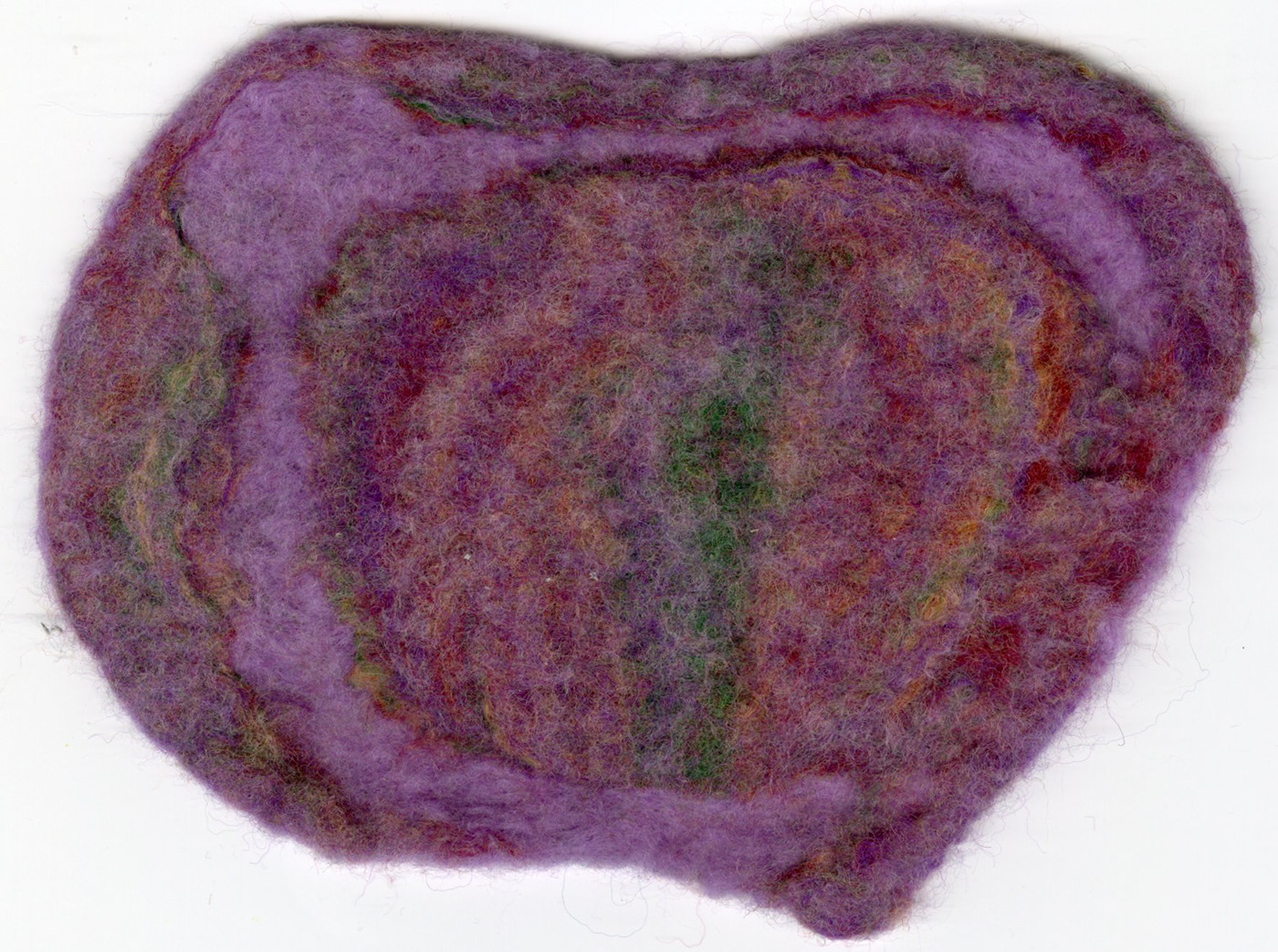 felt wool study color process felted wool roving