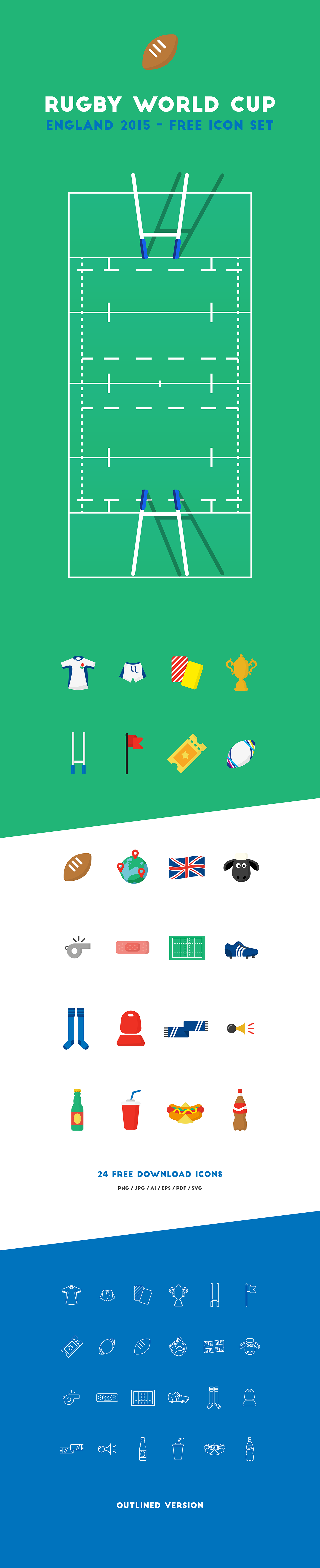 rugbyworldcup Rugby england Icon free download set kit match trophy ball ticket world beer hotdog