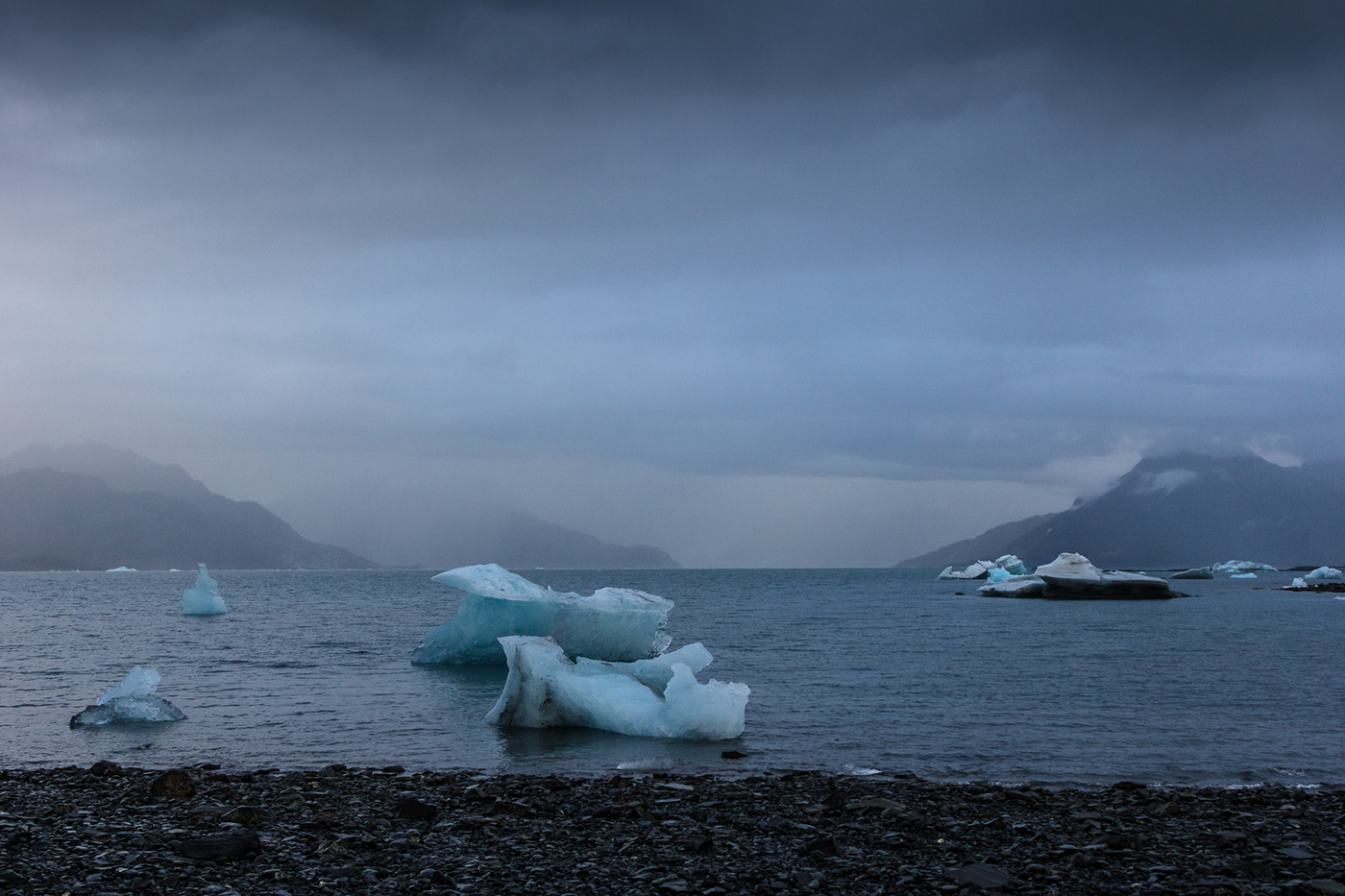 Alaska valdez glacier iceberg cold snow ice Canon Landscape water bay blue Nature Travel