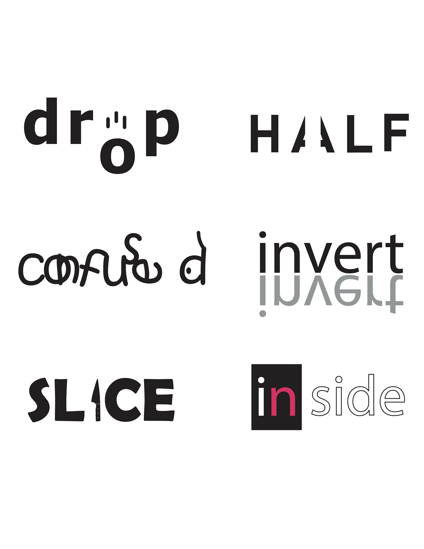 Calligram typography   design brand identity Logotype Illustrator