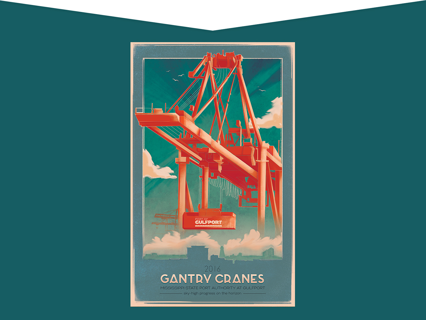 port crane Gantry Crane shipping Event port authority ILLUSTRATION  campaign Government Import