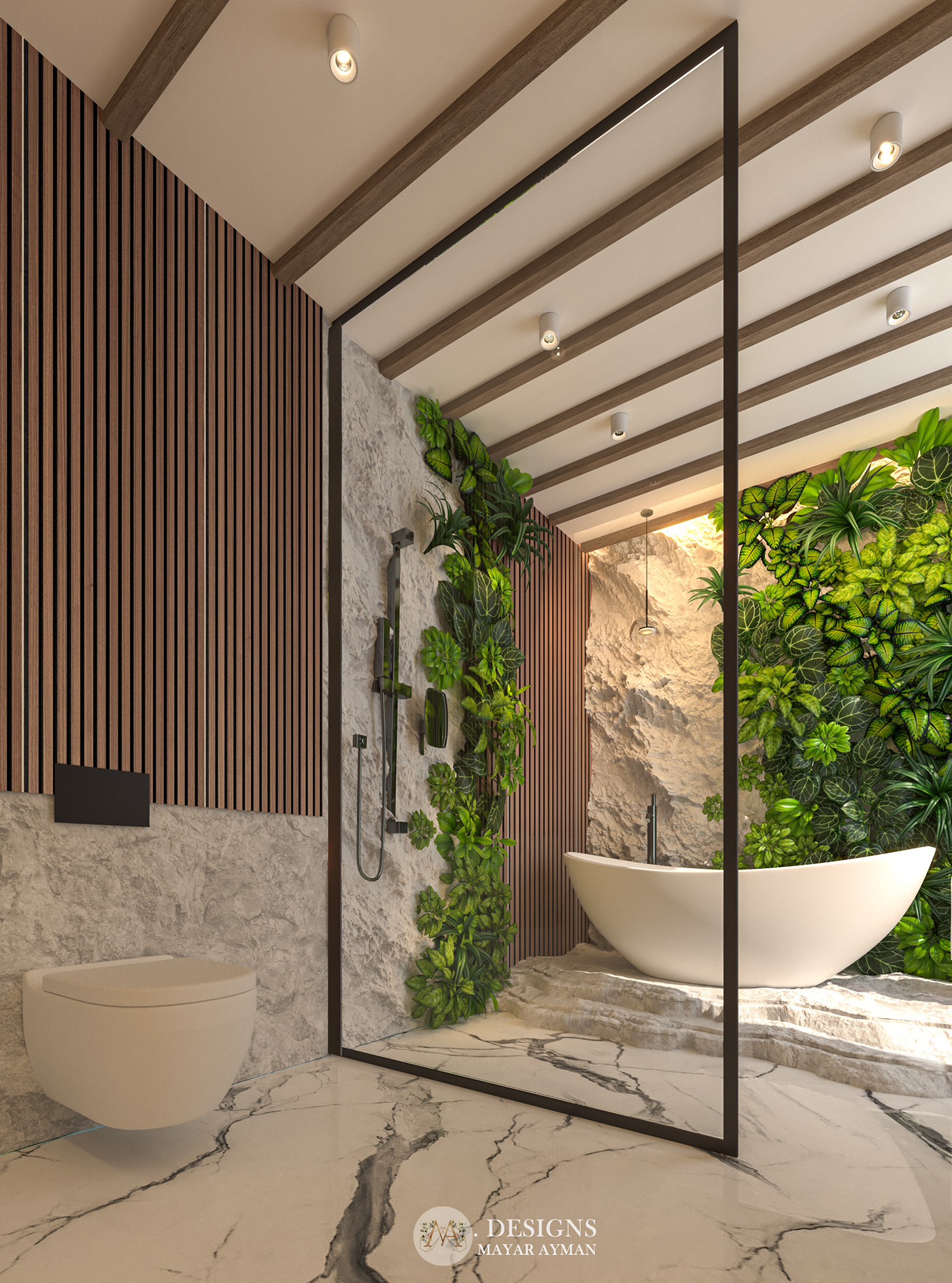 bathroom bathroom design interior design  Interior bathroom interior architecture visualization furniture Tropical Tropical Design