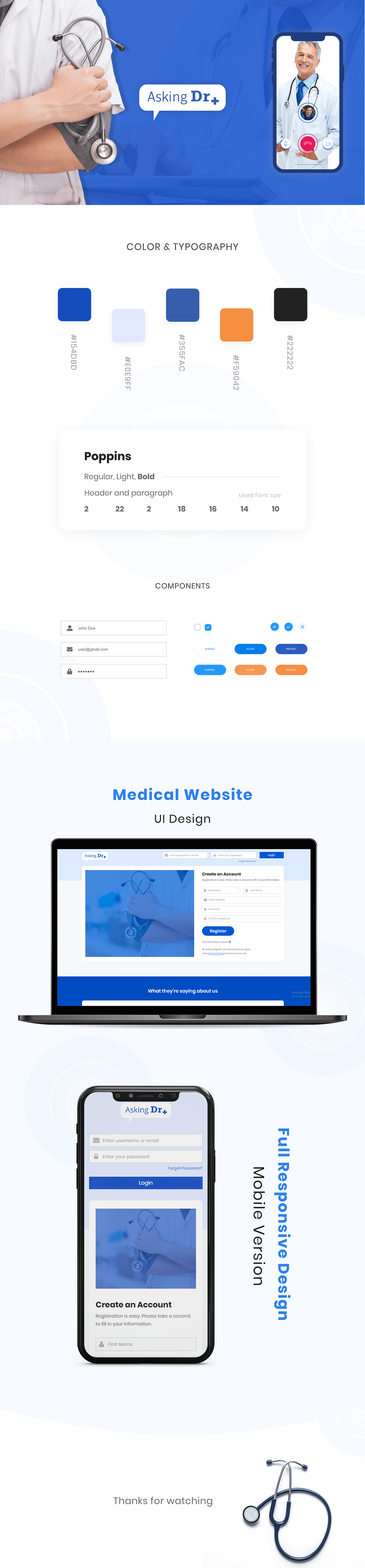 medical Website design
