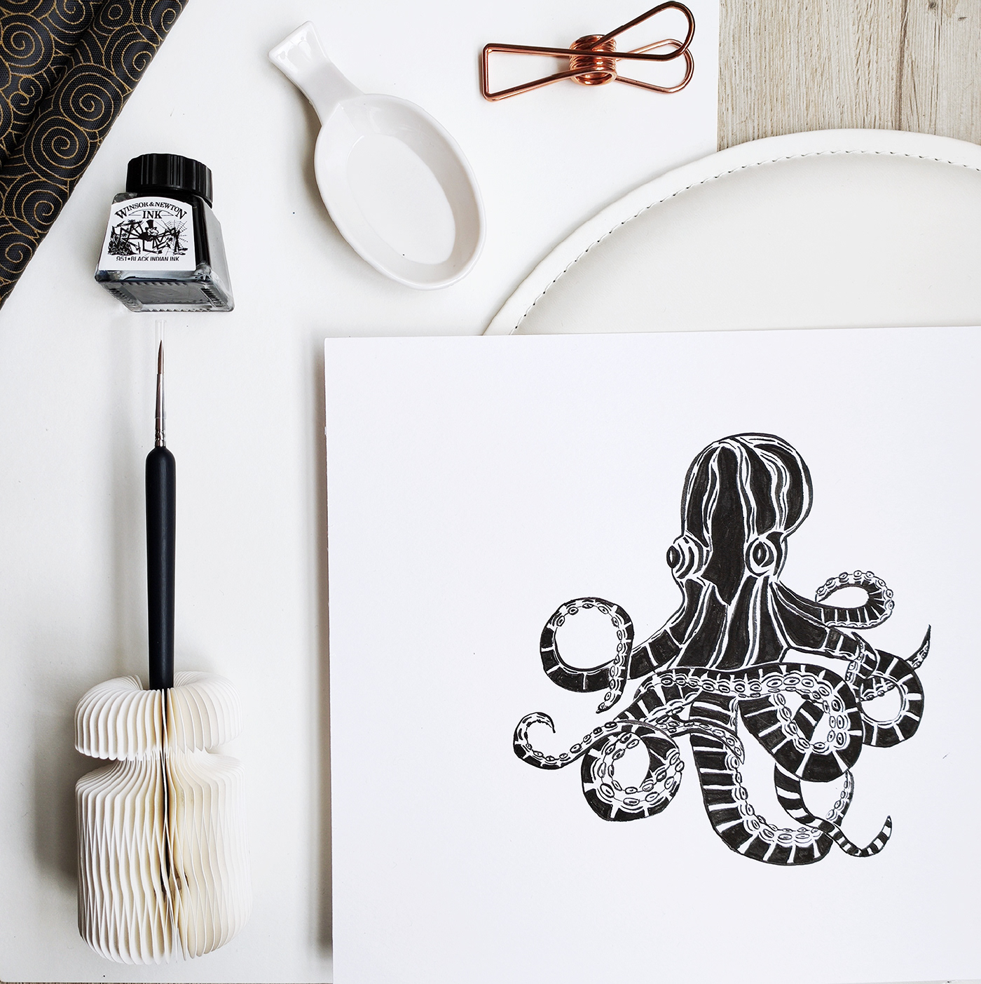 artwork Digital Art  digital illustration Drawing  ILLUSTRATION  illustrations octopus pattern Patterns vector