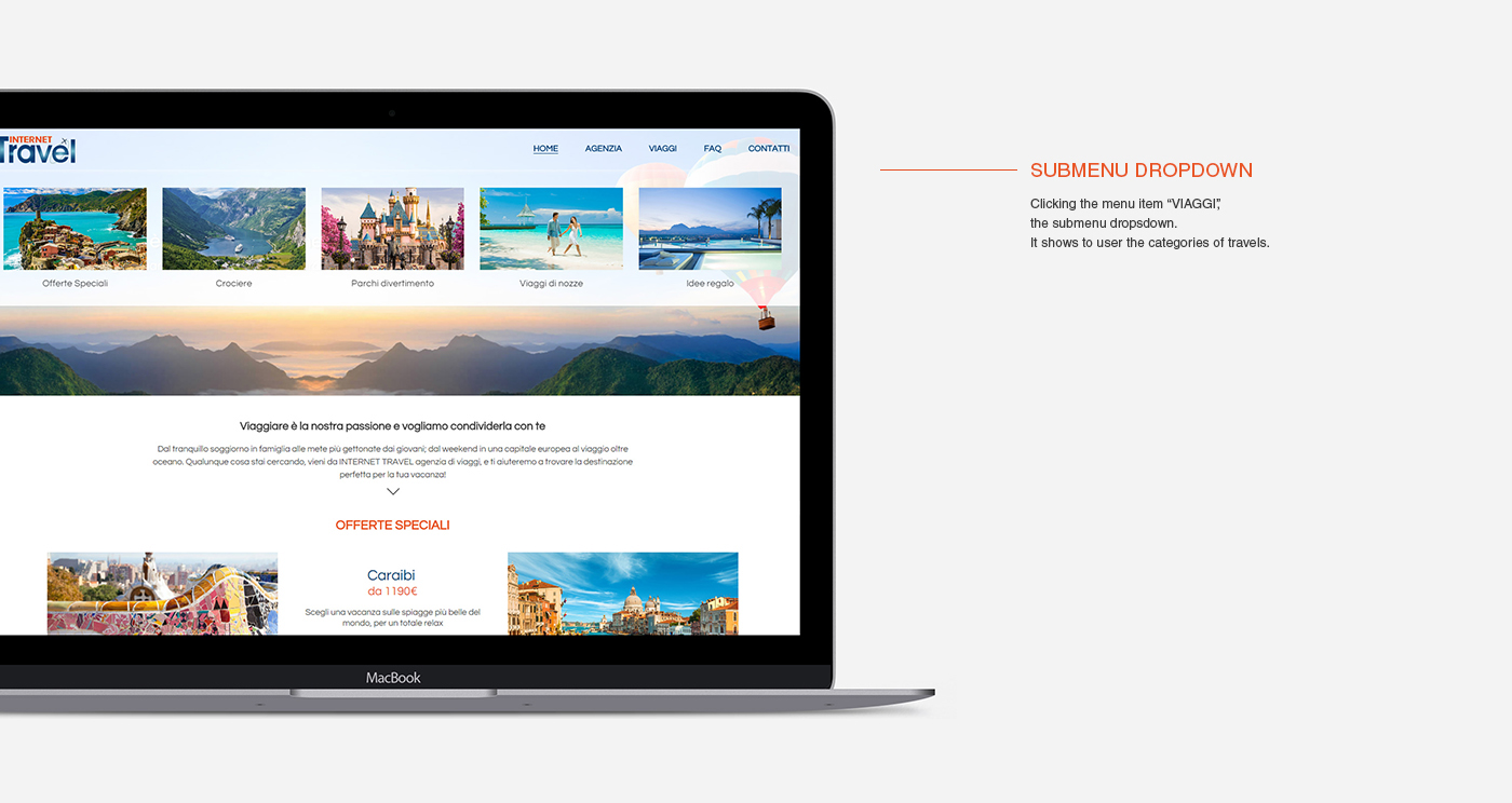 UX design Responsive css HTML Web Travelling travel agency Web Design  Mockup ui design