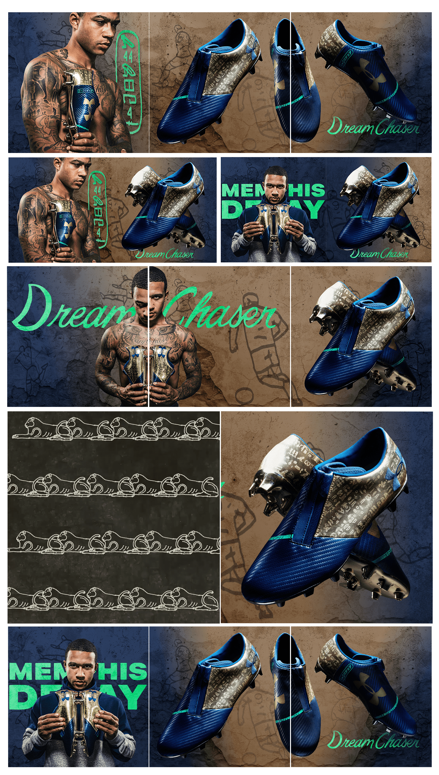 dream chaser Dream Chaser boots football Memphis Depay Memphis depay boots Memphis Depay tattoos Memphis Under Armour pharaoh Under Armour Under Armour Football