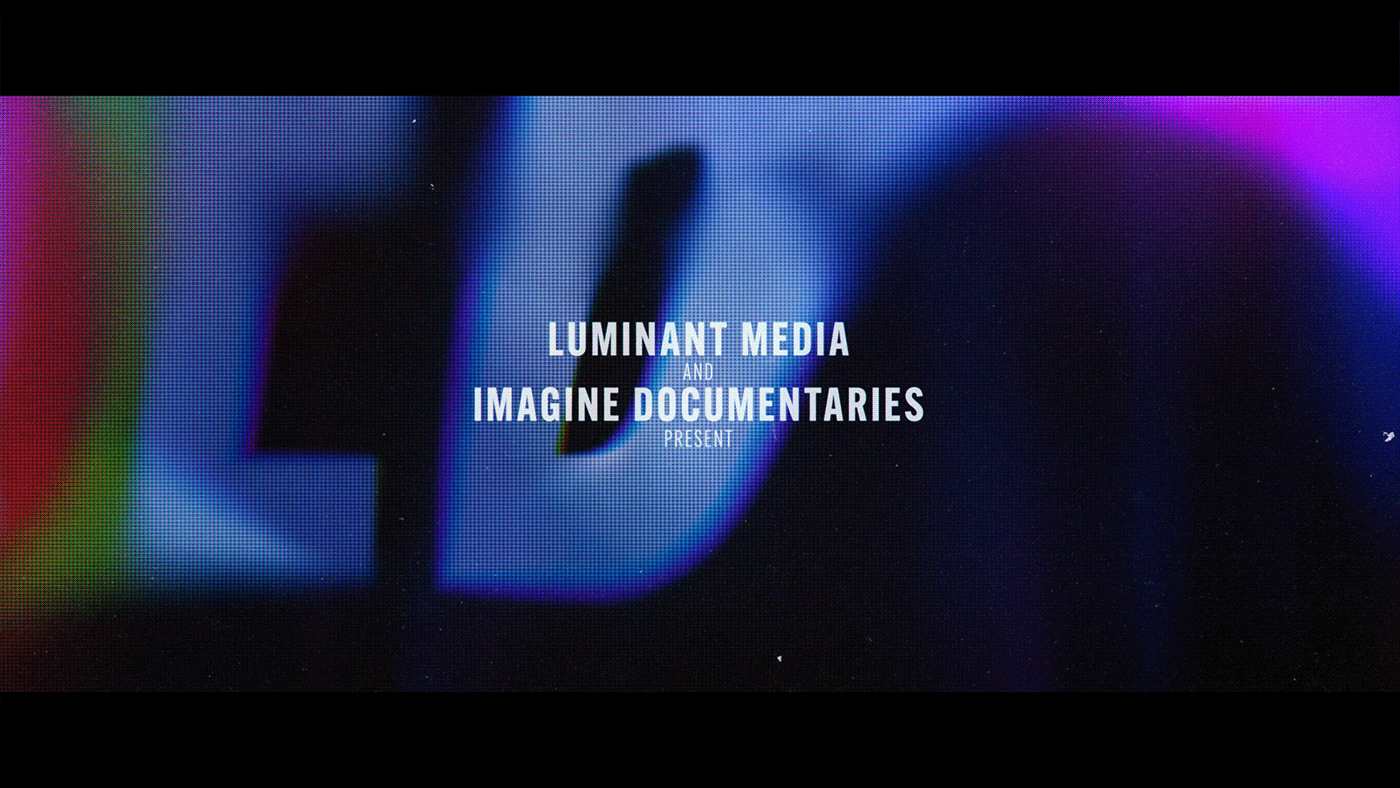 distortion Documentary  intro Main title Netflix Title title design title sequence typography   web of make believe