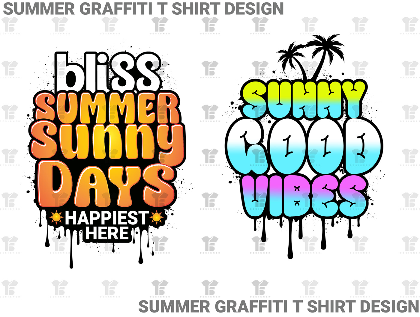 design tshirt t shirt design summer summer t shirt Vacation Summer good vibes apparel Graffiti streetwear