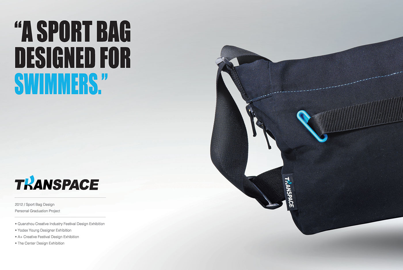 bag sport design industrial design  product desgin transforming waterproof innovation swimming soft good