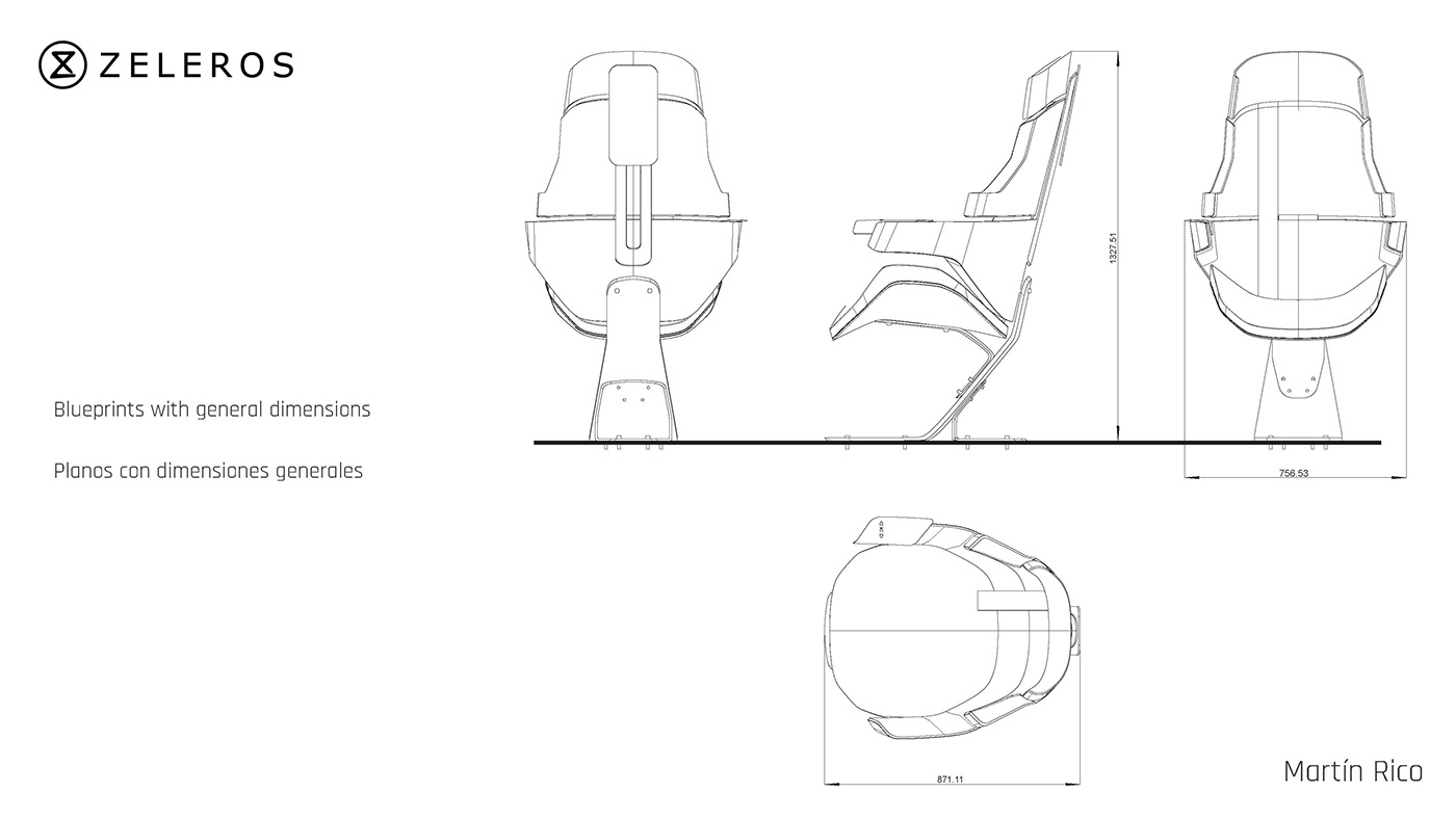 seat hyperloop design concept design interior design  industrial design 