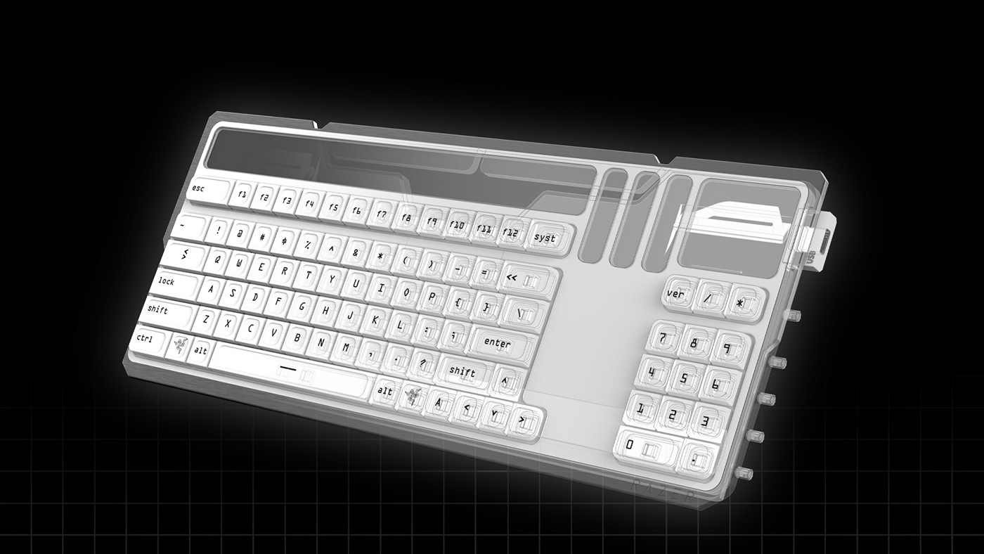 Razer Gaming concept gaming design razer mouse keyboard headphones setup gaming customization design product