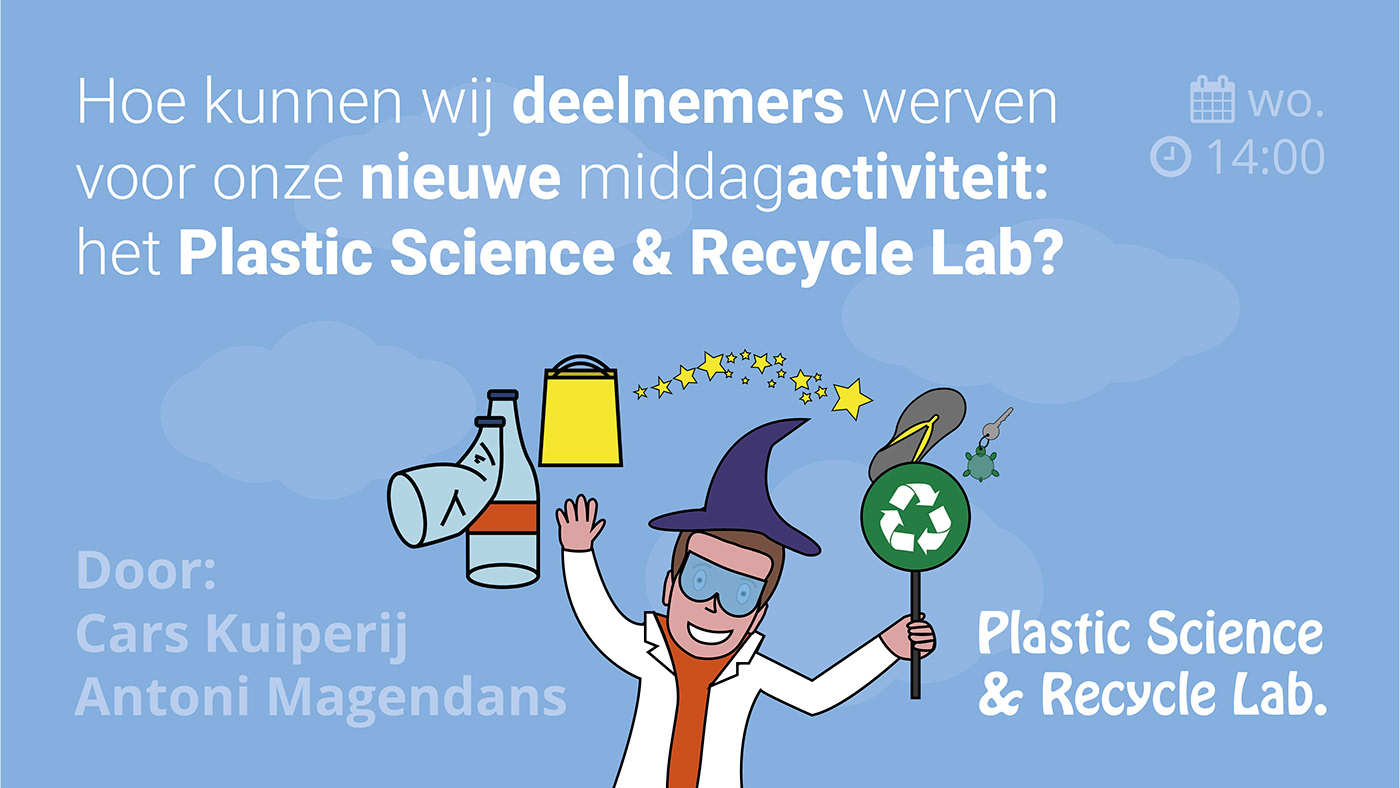 digital campaign KinderWijkTeam plastic science recycle lab