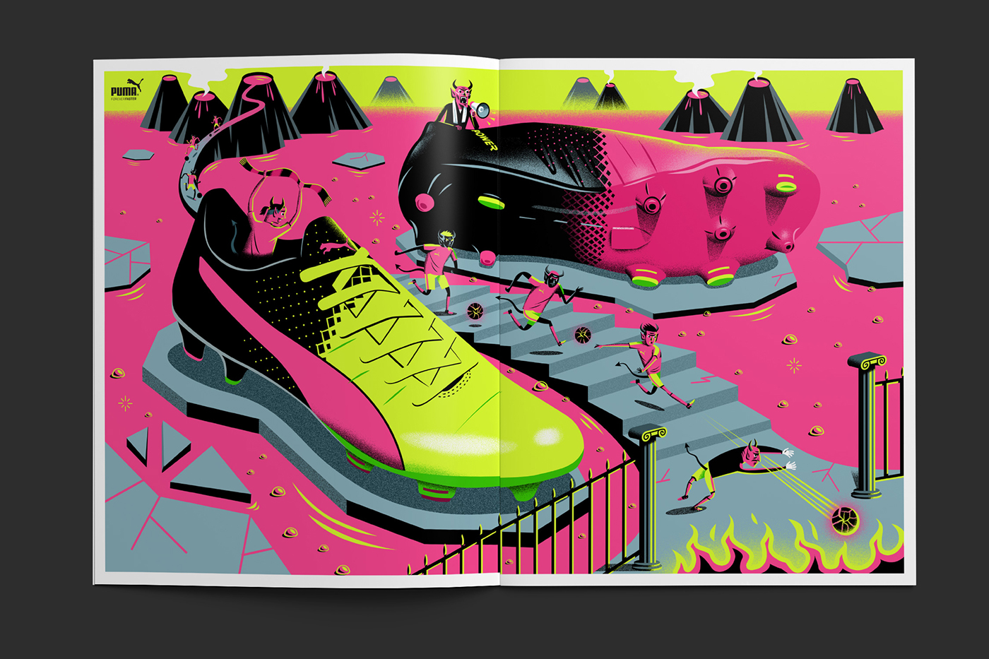 puma football soccer print boots 8by8mag Eight by Eight Custom Publishing advertorial Advertising 