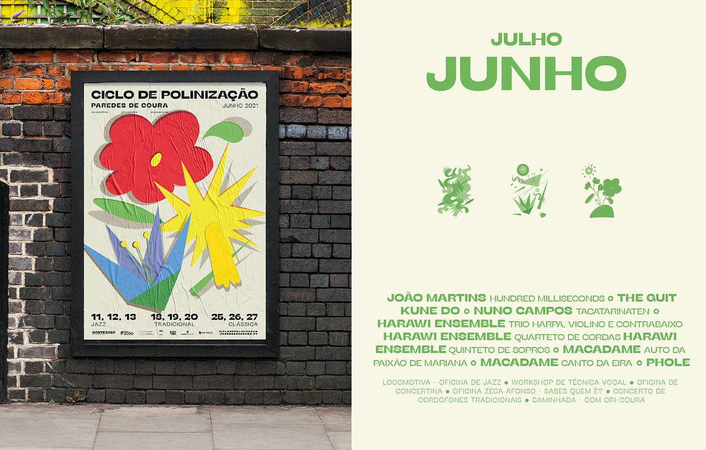 graphic design  identity ILLUSTRATION  musicfestival Portugal branding  flyer poster visual identity