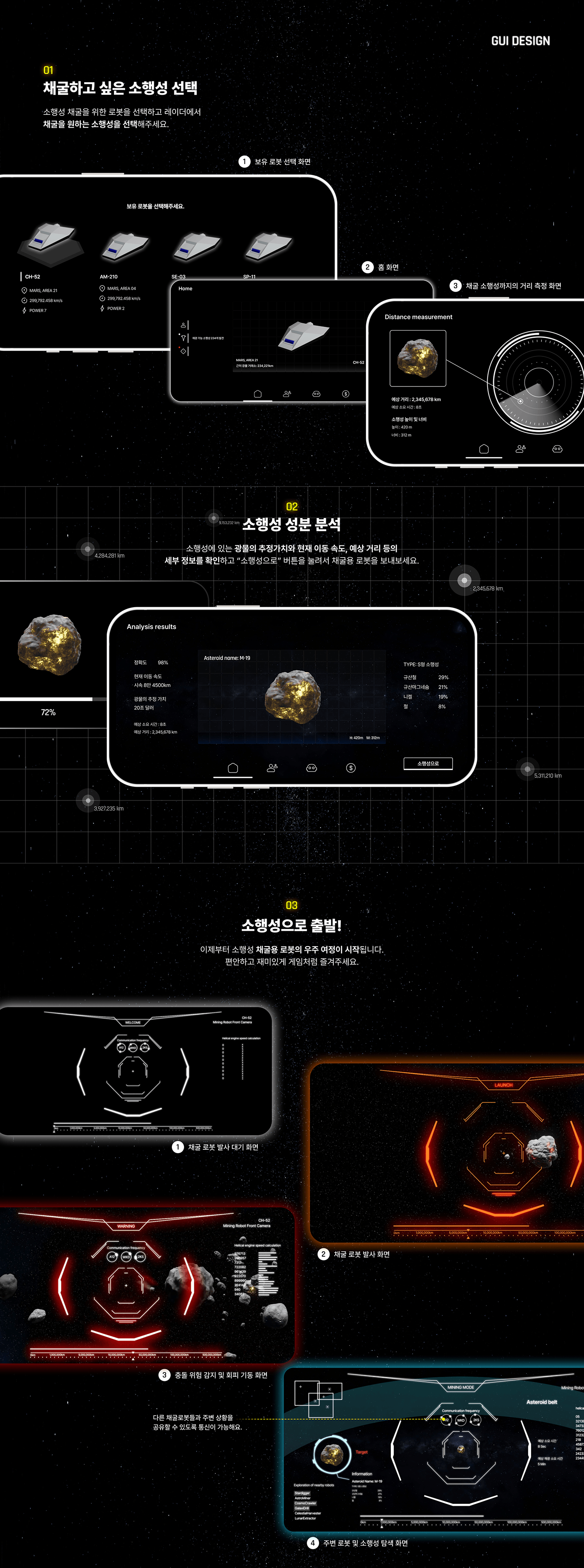 Space  ux UI/UX ui design Figma app design mobile asteroid after effects blender