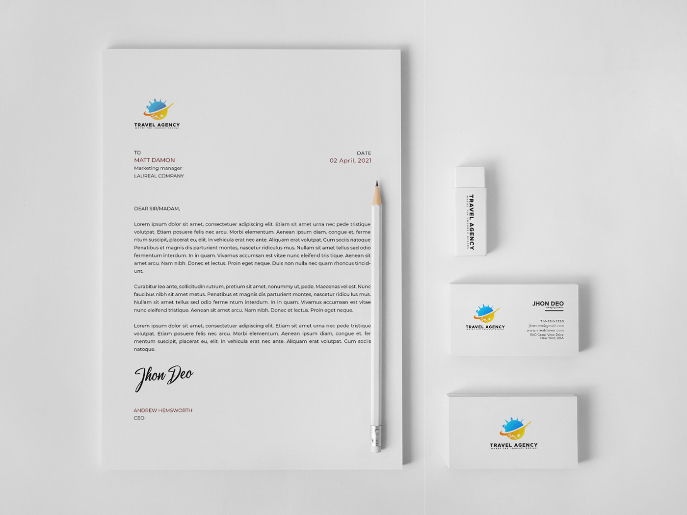 Travel Agency Logo Design