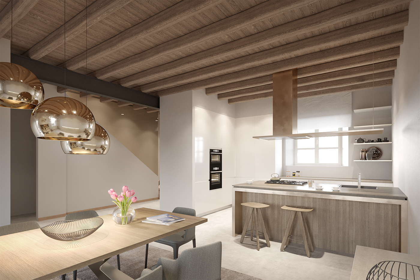 architecture archviz interior design  Render visualization 3D Immobiliare Italy real estate udine