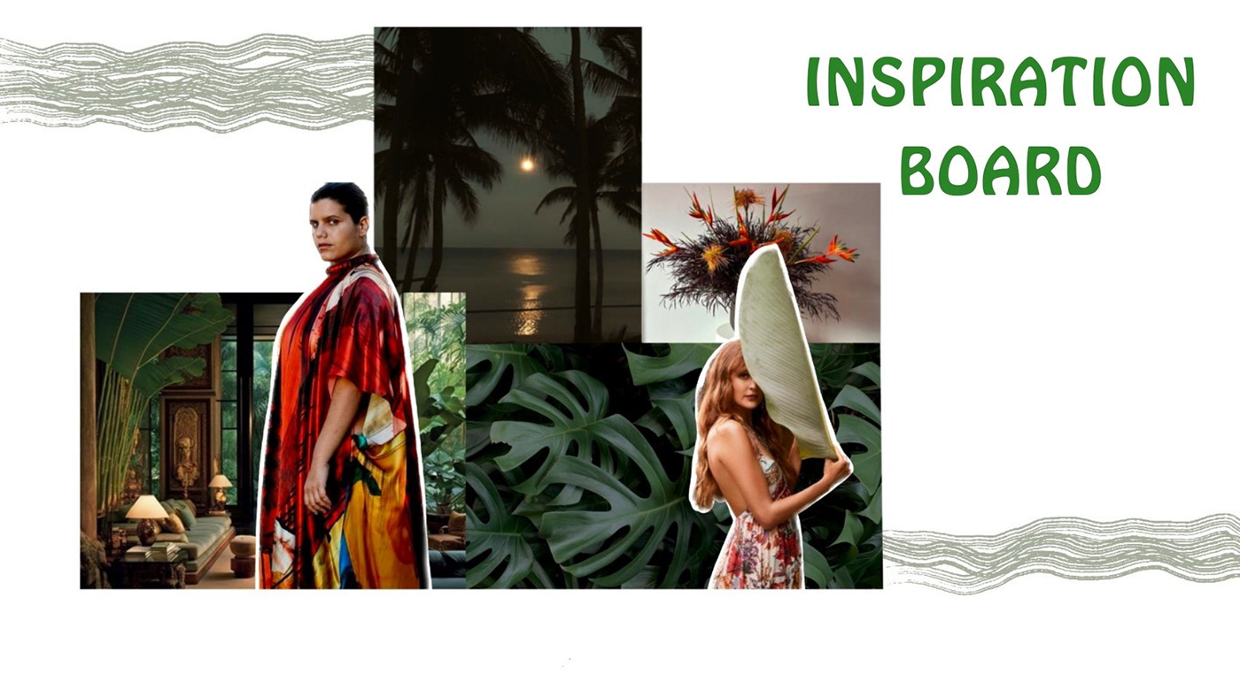 styling  Fashion  Reference boards Tropical trend forecast wgsn fashion styling