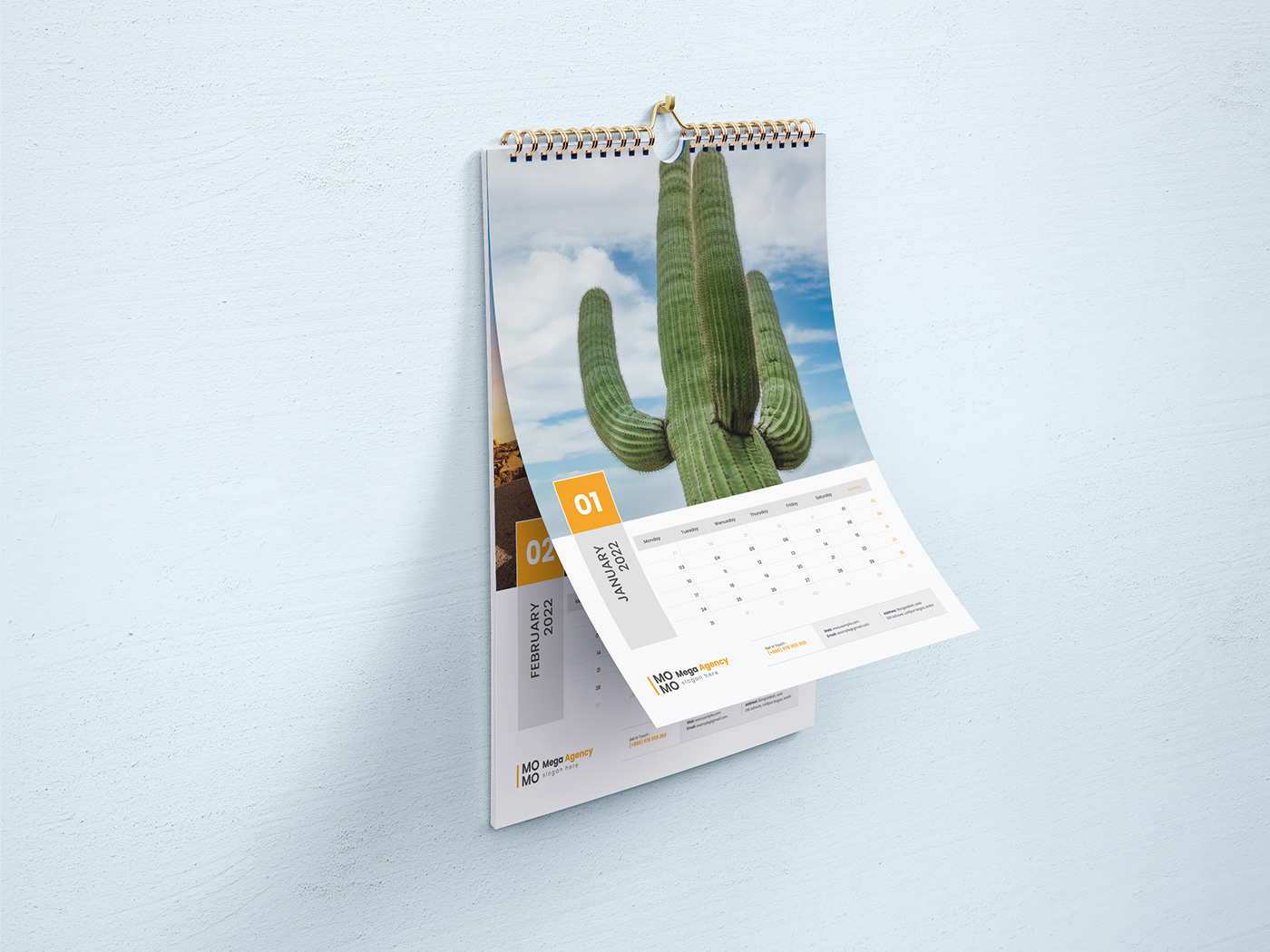 2022 Calendar business calendar calendar Clean Design colorful colorful calendar creative Creative Calendar Creativity date