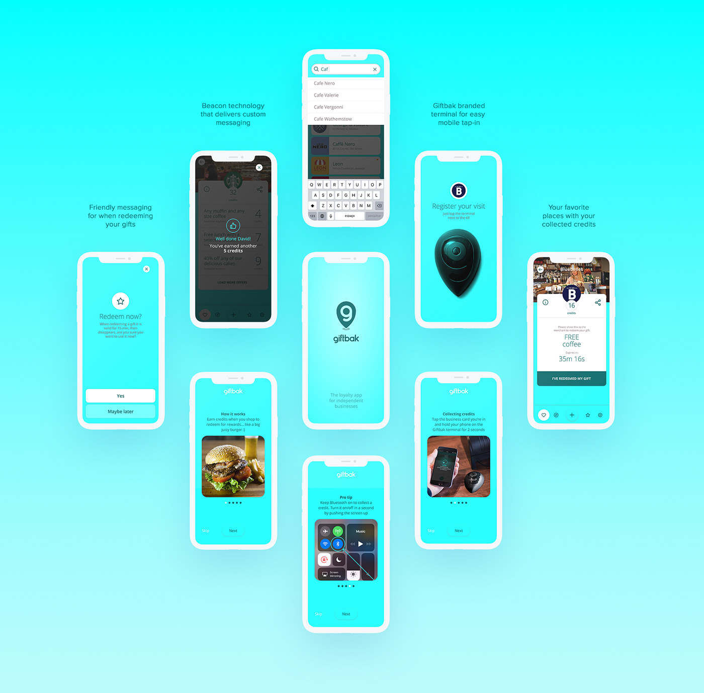 app design ios loyalty mobile Native start-up ui design ux visual design