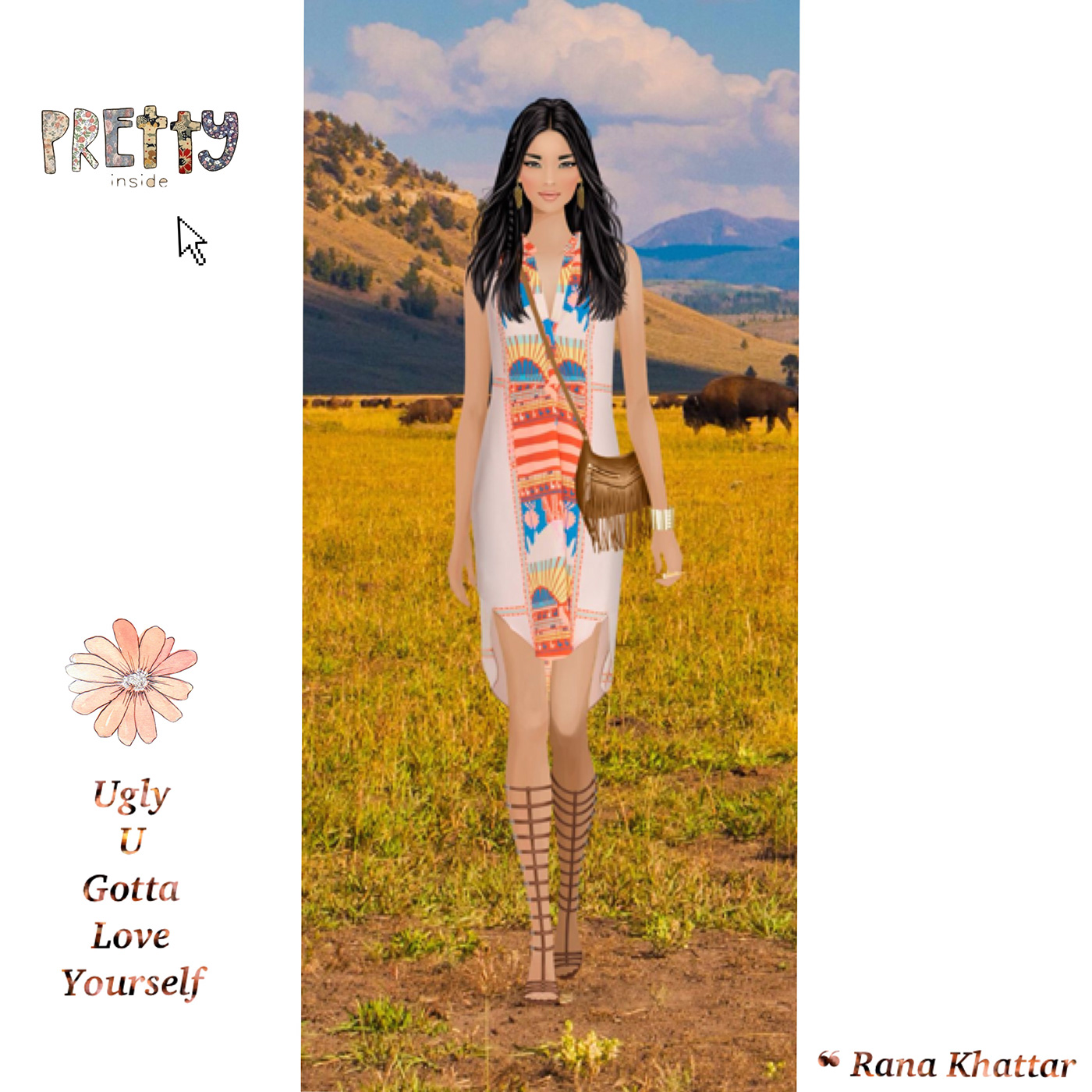 رنا خطار Advertising  Amazon art BeautyQueen book Digital Art  Quotes Quotes Images Rana Khattar