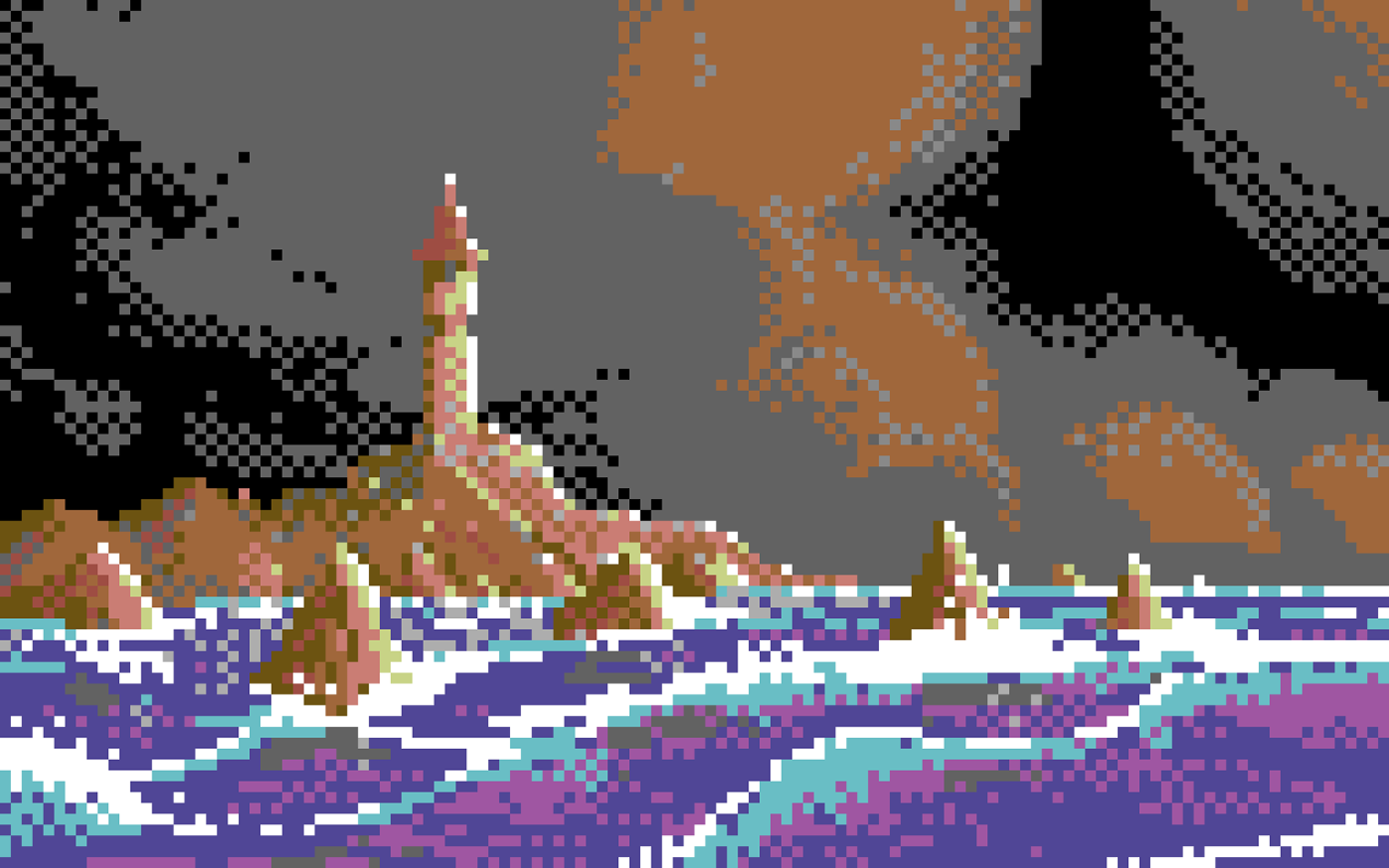 pixelart Game Art Retro gaming Indie game dungeons sea videogame speedpainting