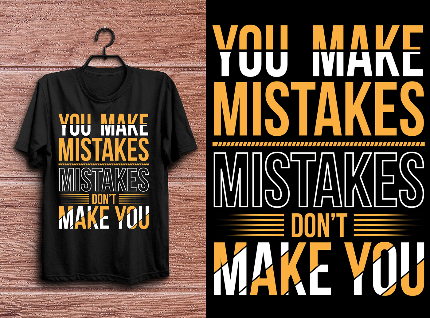 typography t shirt T-Shirt Design t-shirts design motivational typography   success motivation graphic design  Motivational Typography