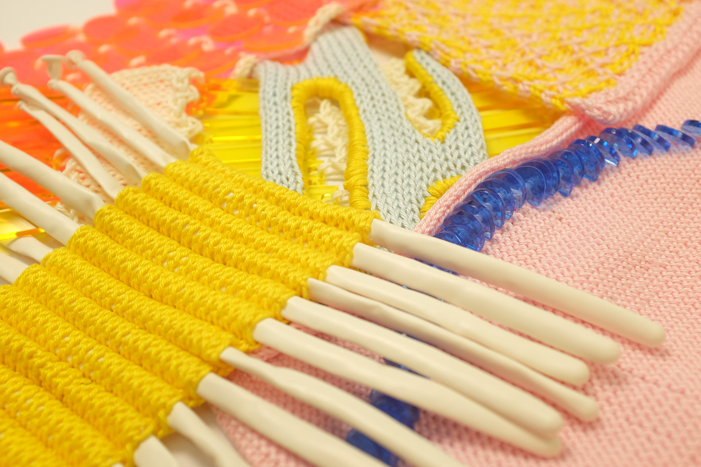 knit knitting knitwear machine knitting Fashion  Textiles fiber art fibers experimental Playful
