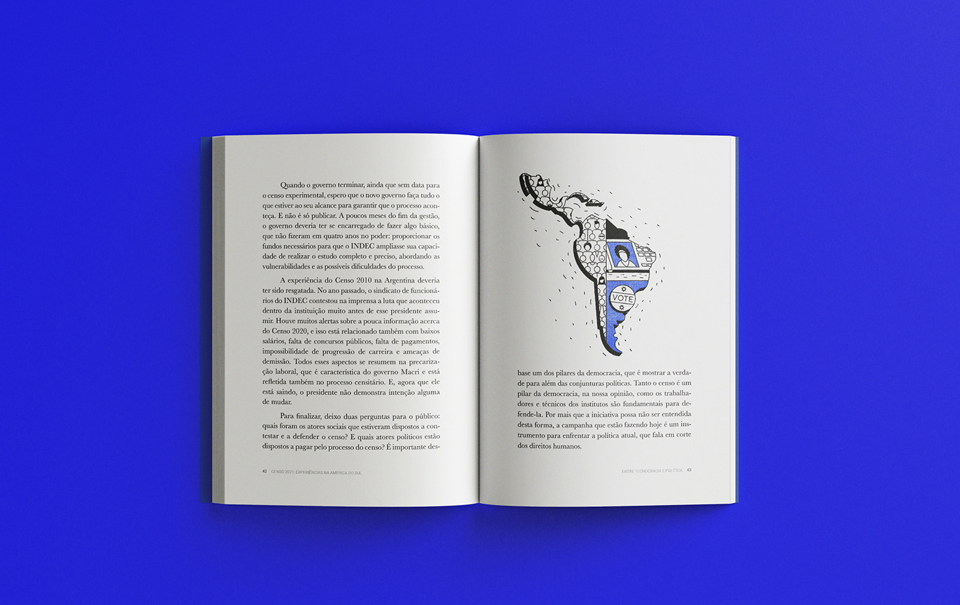 book Brazil census geometric graphic halftone ILLUSTRATION  Latin America photoshop Procreate