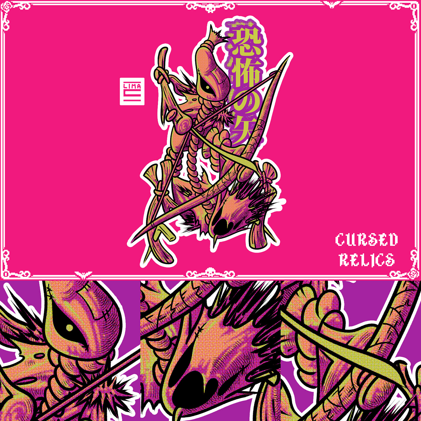 characterdesign creaturedesign creatures MonsterDesign monsters rpg stickers