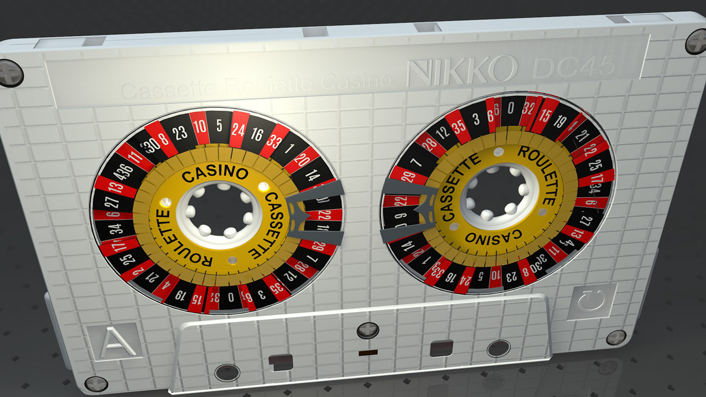 3D 3D model 3d ocean Audio cassette cinema 4d dj tape videohive vintage